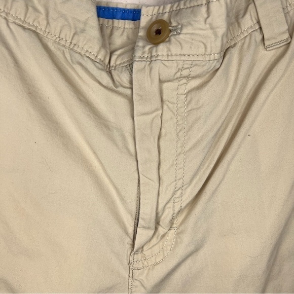 SIZE 38 IZOD KHAKI BEIGE SHORTS CASUAL OUTDOOR - Picture 4 of 9